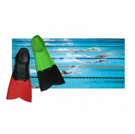 Swim Fins/Swimming Training Short Fins / Flippers For Learn To Swim / Competitive Training For Kids Adults