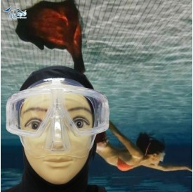 Mermaid Goggles Mask / Underwater Sports Mask / Swimming Diving Mask With Nose Cover For Kids and Adults